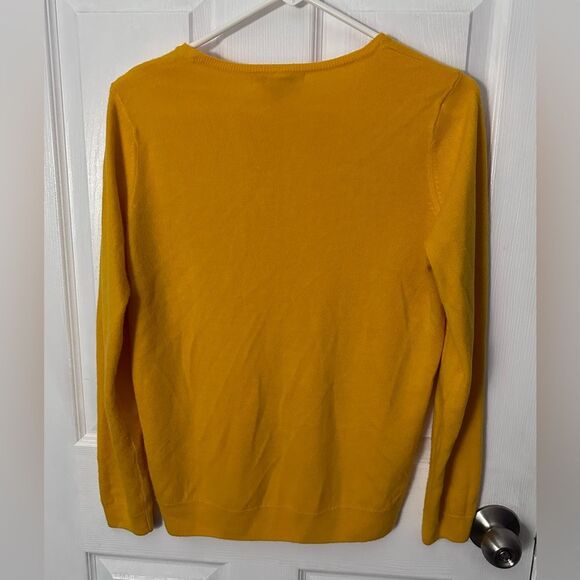 Ava Paige Women’s Gold Yellow Pullover Sweater size L - Picture 5 of 5